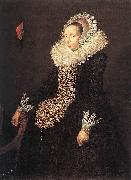 Frans Hals Portrait of Catharina Both van der Eem Sweden oil painting artist